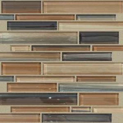 Shaw Tile Atomic Glass Erosion Wall