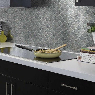 Shaw Tile Geoscapes Dark Grey Fan