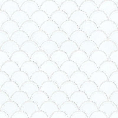 Shaw Tile Geoscapes White Fan