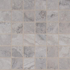 Napa Ceramic Tile Collection Gray- 2"x2" Mosaic