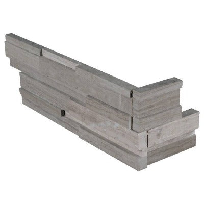 MSI Ledgestone Veneer - GRAY OAK 3D "L" CORNER - Honed - FloorLife