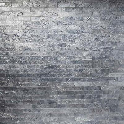 Realstone Systems Erin Adams Tempered Gunmetal Glazed Tile 3"x11.75"
