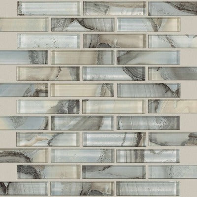 Shaw Tile Mercury Glass Ice Wall
