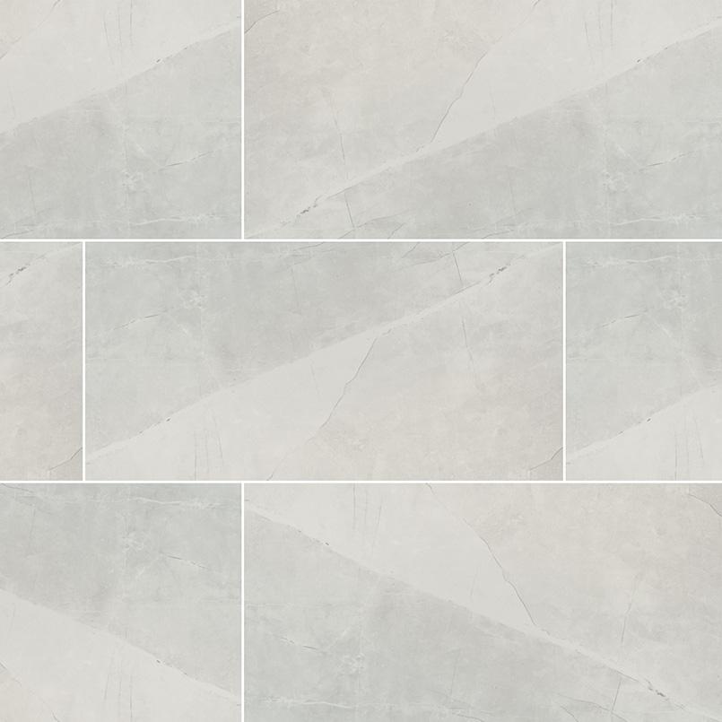 Sande Porcelain Tile Collection Ivory - 3"x18" Bullnose