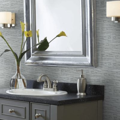 Shaw Tile Geoscapes Light Grey 4x16