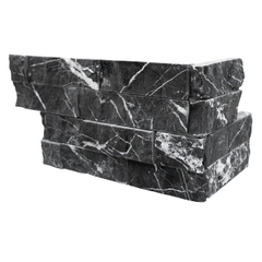 MSI Ledgestone Veneer - Marquina Nero Corner - Split Face