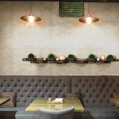 MSI Ledgestone Veneer - Mayra White Panel - Split Face