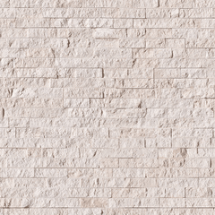 MSI Ledgestone Veneer - Mayra White Panel - Split Face