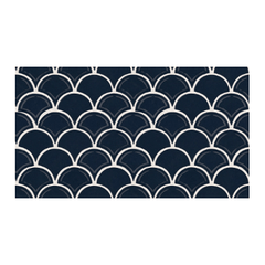 Shaw Tile Geoscapes Midnight Blue Fan