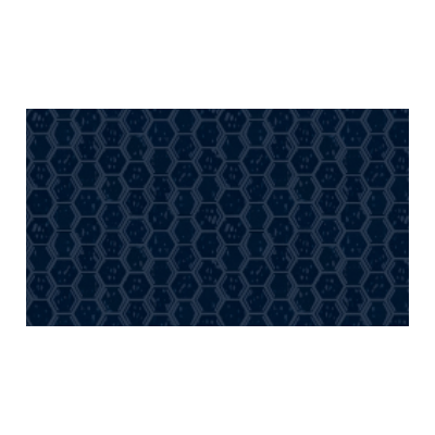 Shaw Tile Geoscapes Midnight Blue Hexagon