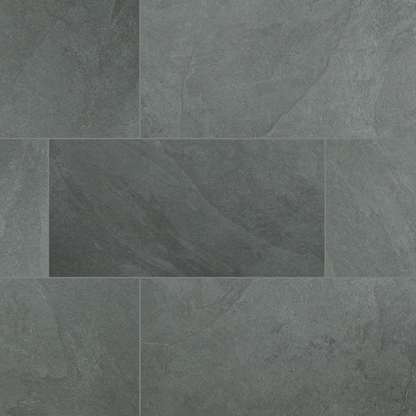 Arterra Porcelain Paver Midnight Montage - 24"x48"