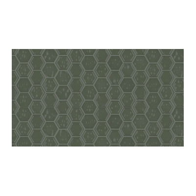 Shaw Tile Geoscapes Moss Green Hexagon