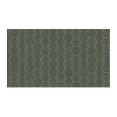 Shaw Tile Geoscapes Moss Green Hexagon