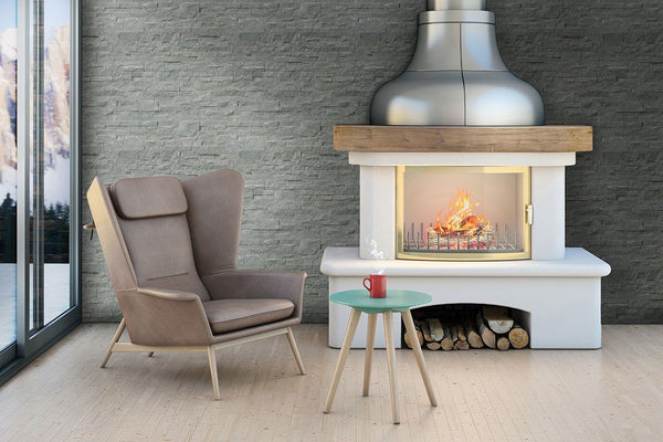 MSI Ledgestone Veneer - Mountain Bluestone Panel - Split Face