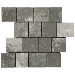 Paramount Tile Molo Audace Nero Galera 12" x 12" Mosaic