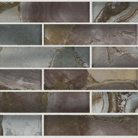 Shaw Tile Mercury Glass Pewter Wall