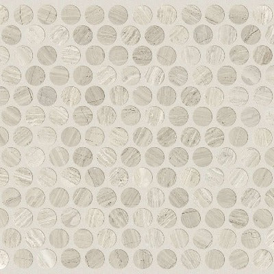 Shaw Tile Chateau Penny Round Mosaic Rockwood