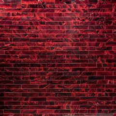 Realstone Systems Erin Adams Tempered Ruby Glazed Tile 3"x11.75"