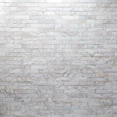 Realstone Systems Erin Adams Tempered Snow Drift Glazed Tile 3"x11.75"