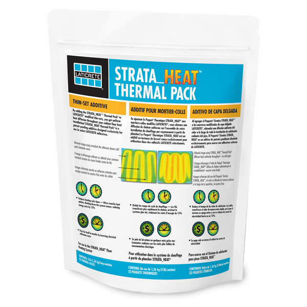 LATICRETE STRATA HEAT™ THERMAL PACK - 2pack