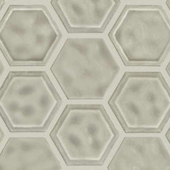 Shaw Tile Geoscapes Taupe Hexagon
