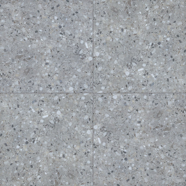 Arterra Porcelain Paver Terrazo Gris - 24"x24"