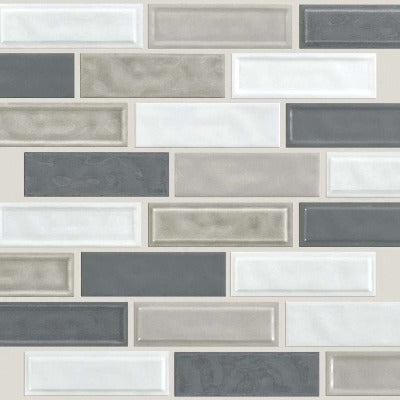 Shaw Tile Geoscapes Warm Blend Linear Mosaic – FloorLife