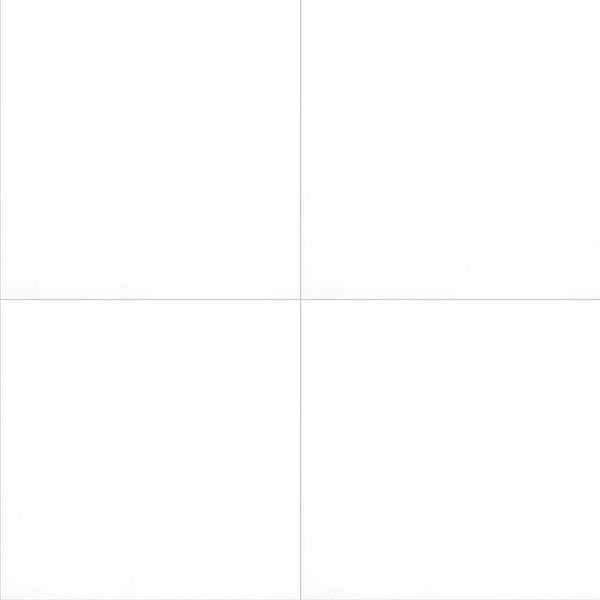 Domino Porcelain Tile Collection White - 24"x24"
