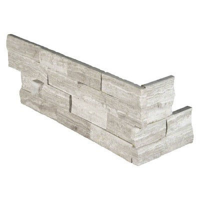 MSI Ledgestone Veneer - WHITE OAK "L" CORNER - Splitface - FloorLife