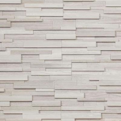 Realstone Systems Collection White Birch Honed Panel 6"x24"