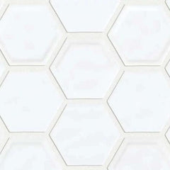 Shaw Tile Geoscapes White Hexagon