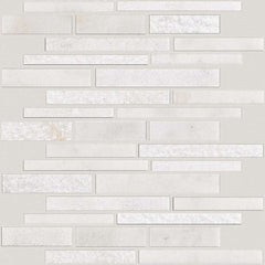 Shaw Tile Boca Whitewater Random Linear Textured Mosaic